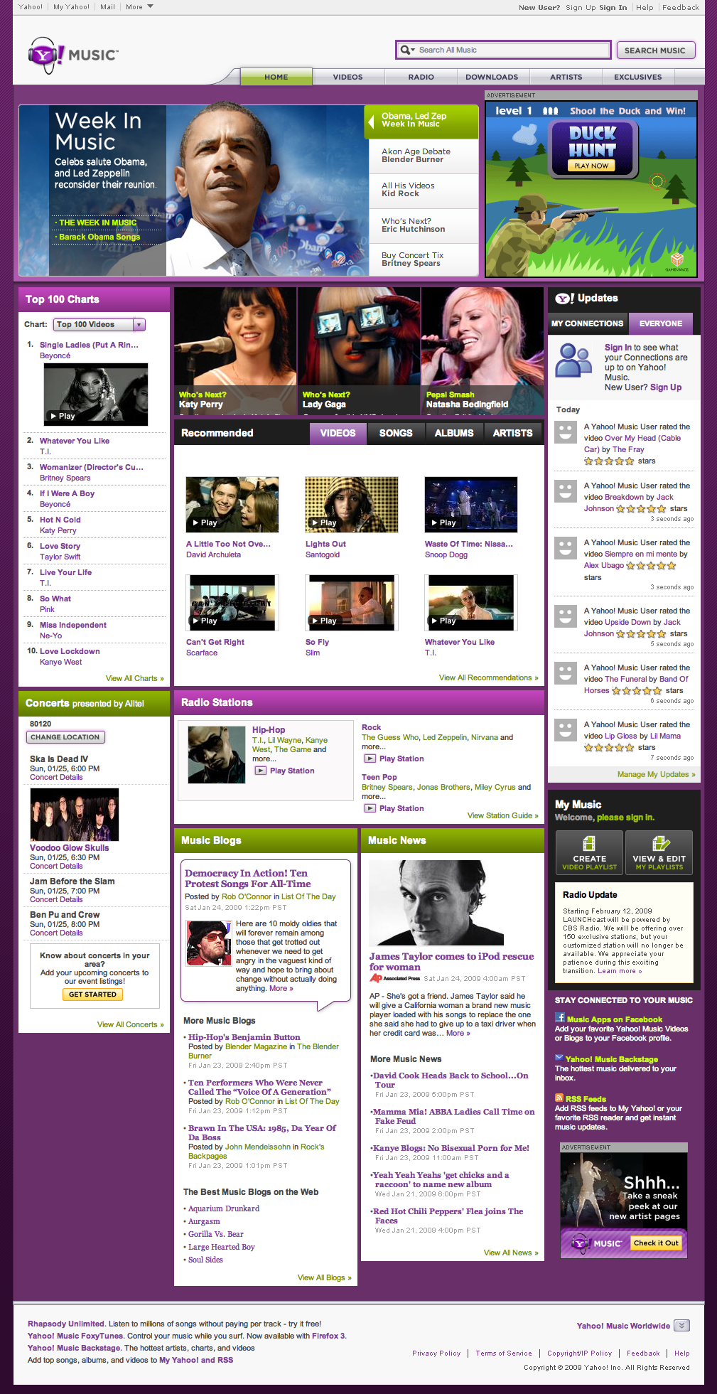 Yahoo! Music - Internet Radio, Music Videos, Artists, Music News, Interviews and Performances
